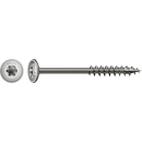 SPAX HI.FORCE Holzbauschraube Edelstahl A2 Teilgewinde Tellerkopf T-STAR plus 4CUT-Spitze 6 x 100mm - 100 St&uuml;ck