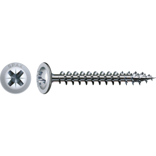 SPAX R&uuml;ckwandschraube WIROX Vollgewinde R&uuml;ckwandkopf Kreuzschlitz 4CUT-Spitze 3,5 x 17mm - 3000 St&uuml;ck