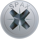 SPAX Universalschraube WIROX Teilgewinde Senkkopf Kreuzschlitz 4CUT-Spitze 4,5 x 40mm - 500 St&uuml;ck