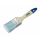 Lack Flachpinsel PREMIUM f&uuml;r alle Lacke blau-wei&szlig;e all in one-Borste - 80 x 18,5 mm