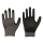 SOLIDSTAR&reg; Nylon-Feinstrick-Handschuhe mit Nitril-Schaum-Beschichtung grau/schwarz Gr&ouml;&szlig;e 9