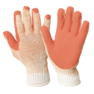 RED WONDER GRIP Strickhandschuhe aus Baumwoll/Polyester - rot - Gr&ouml;&szlig;e 10 (XL)