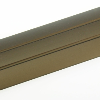 flexiCLIP Boden &Uuml;bergangs- und Ausgleichsprofil aus Alu 90 x 4,2 cm bronze eloxiert