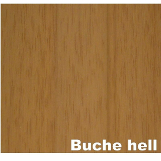 flexiCLIP Boden &Uuml;bergangs- und Ausgleichsprofil aus Alu 90 x 4,2 cm Holzdekor Buche