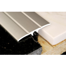flexiCLIP Boden &Uuml;bergangs- und Ausgleichsprofil aus Alu 90 x 3,8 cm silber eloxiert
