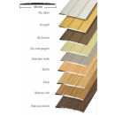 quickFIX Boden &Uuml;bergangsprofil zum Kleben aus Alu 100 x 3,8 cm gold eloxiert