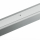 mako Treppen- und Winkelprofil zum Schrauben aus Alu 100 x 4,5 x 2,3 cm silber eloxiert
