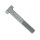 Sechskantschrauben mit Schaft DIN 931 8.8 Stahl zinklamellenbeschichtet